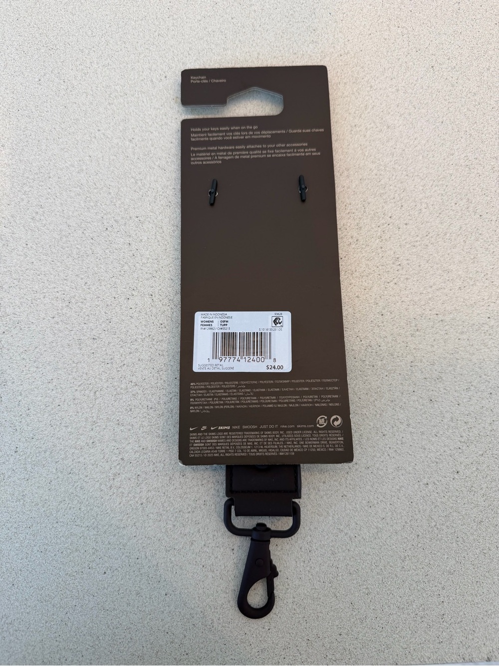 NWT Nike SKIMS Keychain Wristlet in Phoenix - Picture 6 of 7